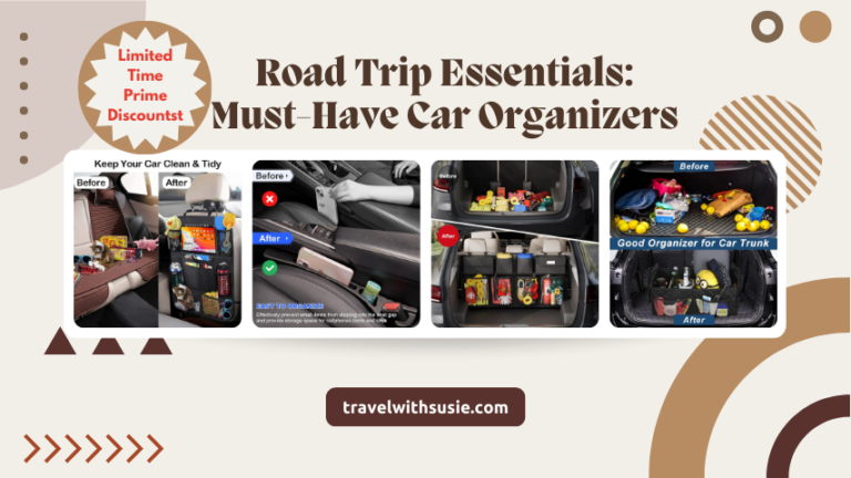 Must-Have Car Organizers for Road Trip